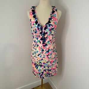 [Lilly Pulitzer] Sleeveless Pom Pom Dress - Size 2